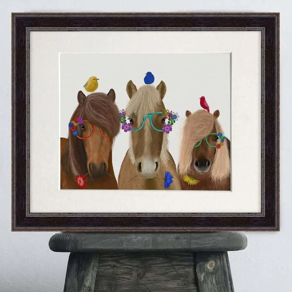 Horse Wall Art Gift